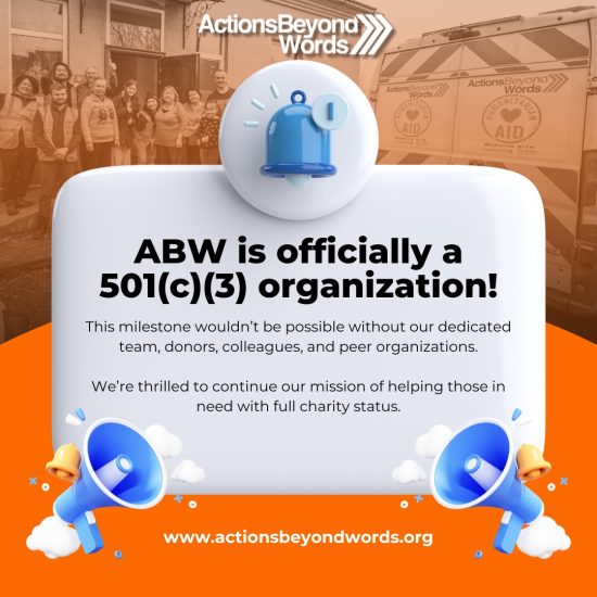 ABW 501c3 announcement